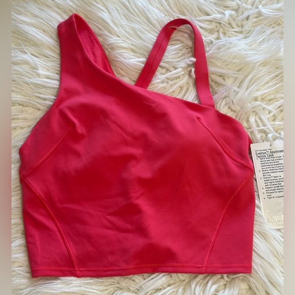 lululemon athletica Tops - Lululemon Everlux Asymmetrical Tennis Tank